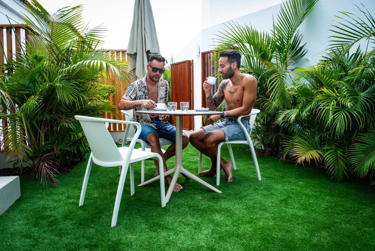 Апарт готель Mar Bianco - Gay Men Only Маспаломас Екстер'єр фото